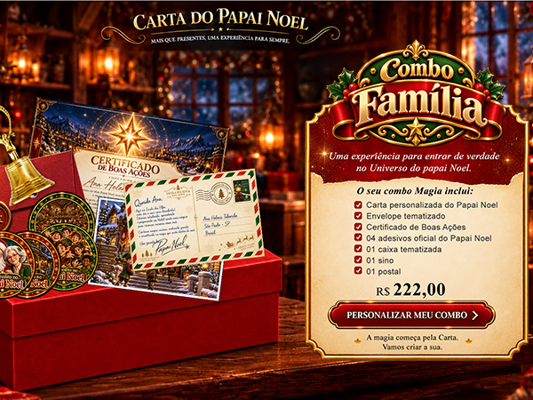 Combo Família do Papai Noel