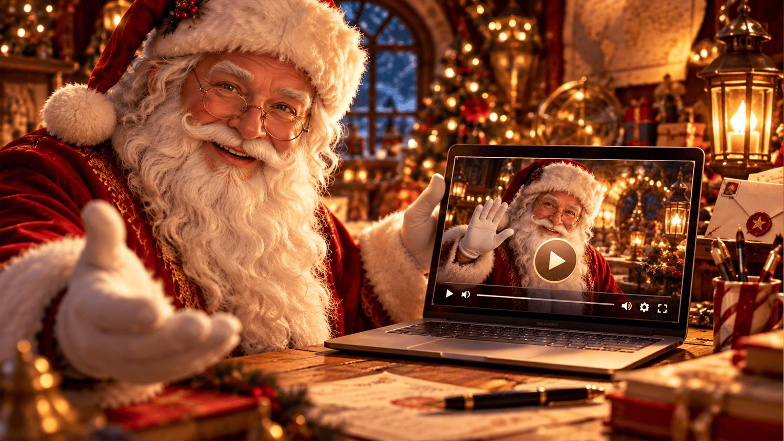 Vídeo Carta do Papai Noel